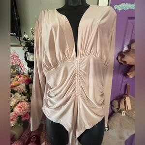 💘5 for $25 / Pink Bodysuit Size OX